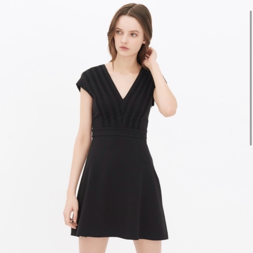 Sandro Little Black Dress